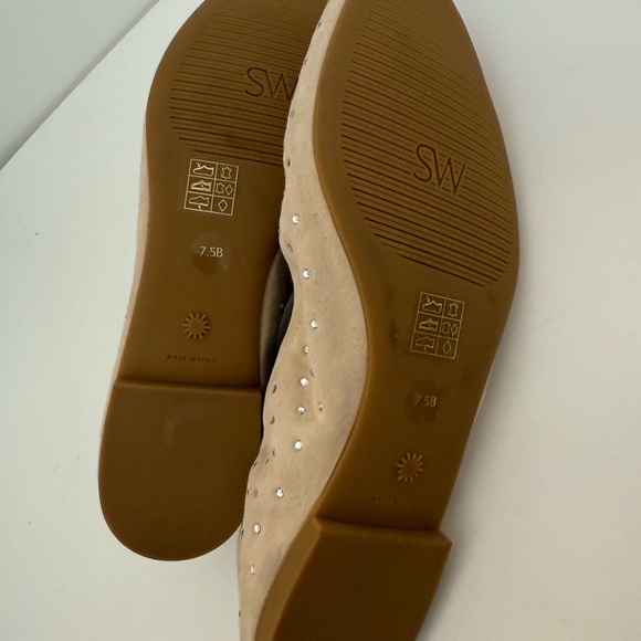 NWT Stuart Weitzman Cream Ballet Flats size 7.5 - Picture 9 of 9